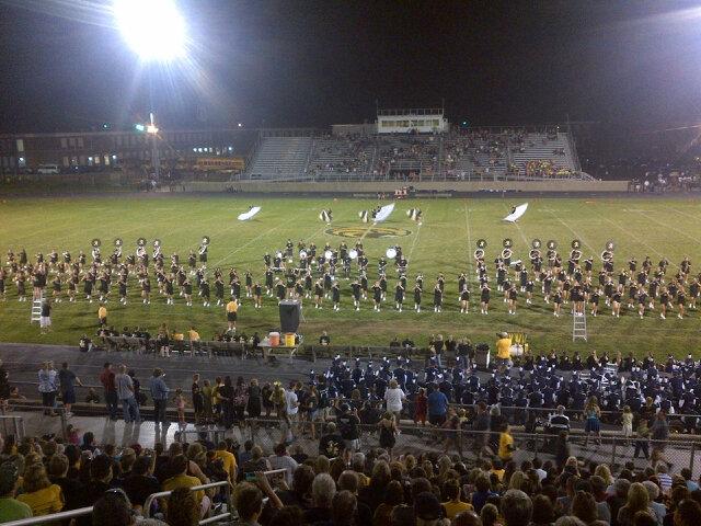 RiversideSupt's tweet image. I&apos;m enjoying the great sounds of the Regiment at halftime. Football team was gaining momentum right before half