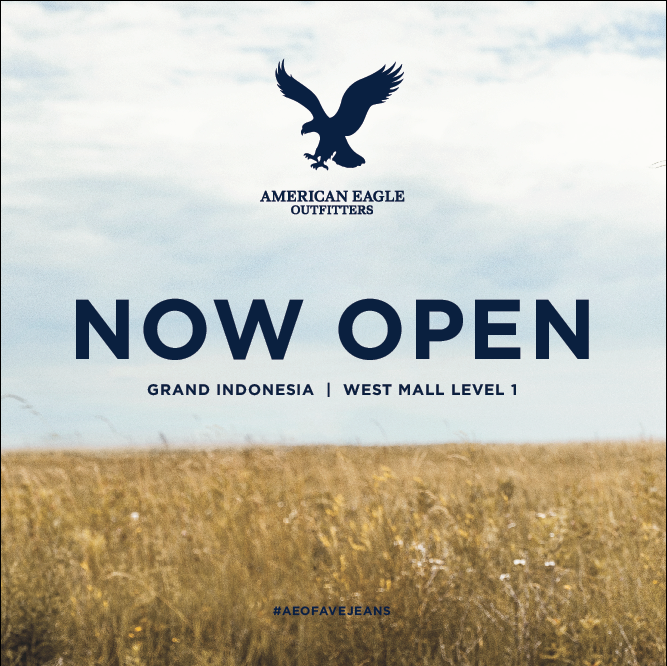 mezzo_store's tweet photo. The wait is over! Today, AEO officially opening a new store at @grandindo West Mall, Level 1 #AEOFAVEJEANS http://t.co/XCvBc0DUpa