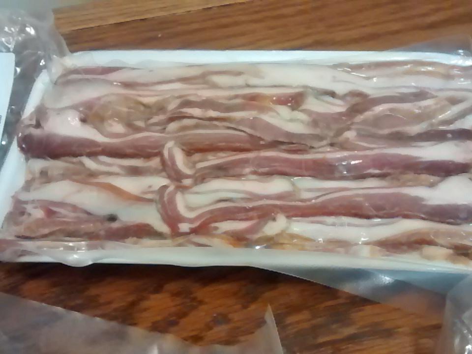 So excited to be finally showcasing this new product tomorrow in Renfrew and Deep River!! #lambbacon #sogood