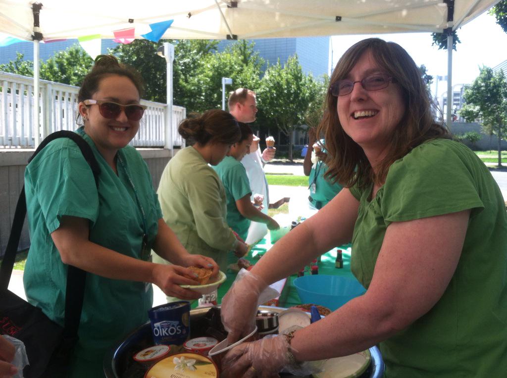 DrKayNelsen's tweet photo. Family Medicine is about service & this Fri I'm serving my FM residents ice cream. Let's start Labor Day now! #ucdfm http://t.co/Xmso1raZHc