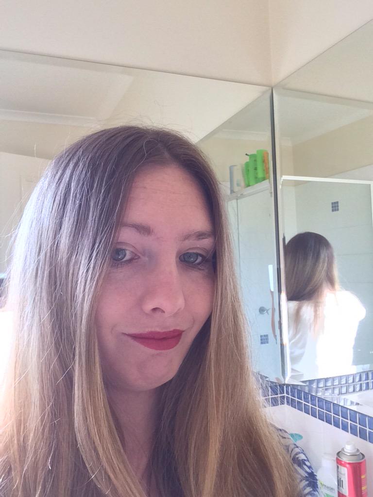 fary_sarah's tweet photo. #rockintheredlips @maybellineau @MACcosmetics what do u think too bright? http://t.co/iZ5vheYEon