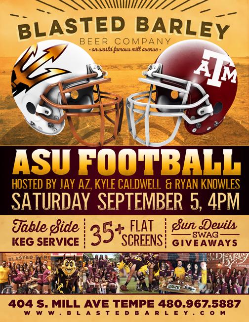 EventvibeAZ's tweet photo. #ASU!!! @jjouttaboundz @KalinTyler @ASUConfessions @blastedbarley So excited for #gameday tomorrow!!! #SunDevils http://t.co/8doWqaGCPR