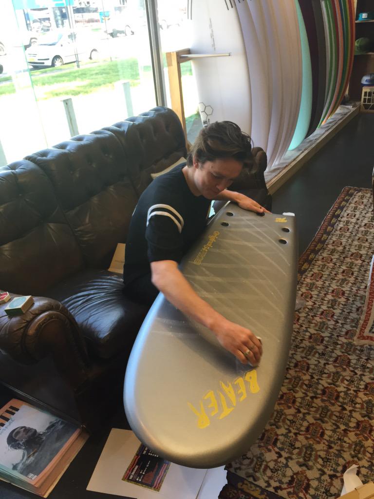 Nice boogie board <a href="/scottyjames31/">Scotty James</a> who are the bombers losing to this weekend?