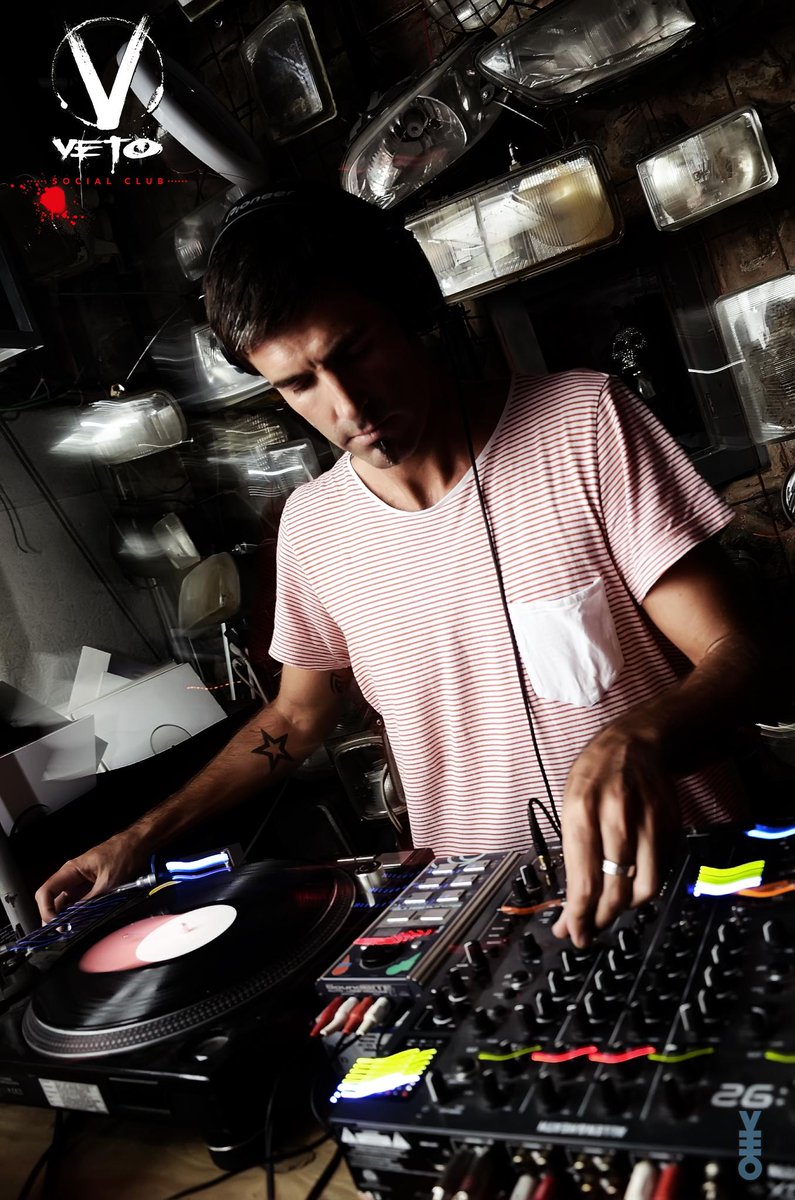 BORJA S is taking over!!!! #techno #vinyl #ibiza