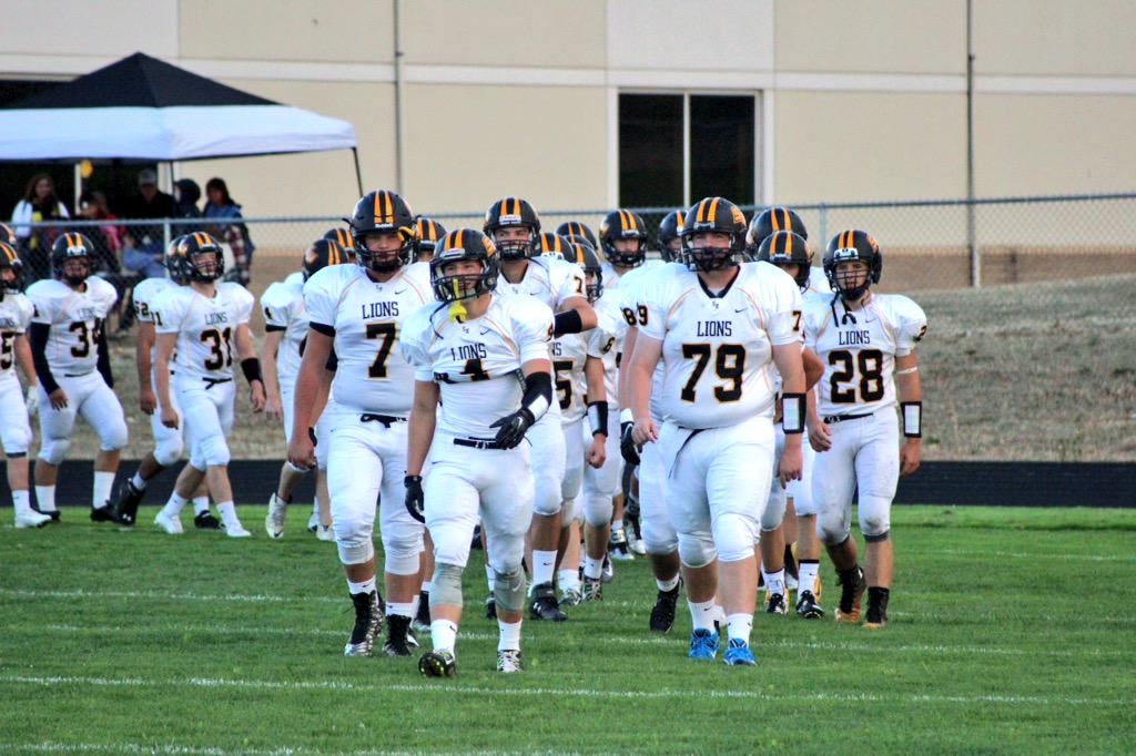 Lions take the field for NWOC opener. #opreps