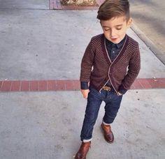 You dress him like his daddy huh? ☺️ @CharlisDepressd