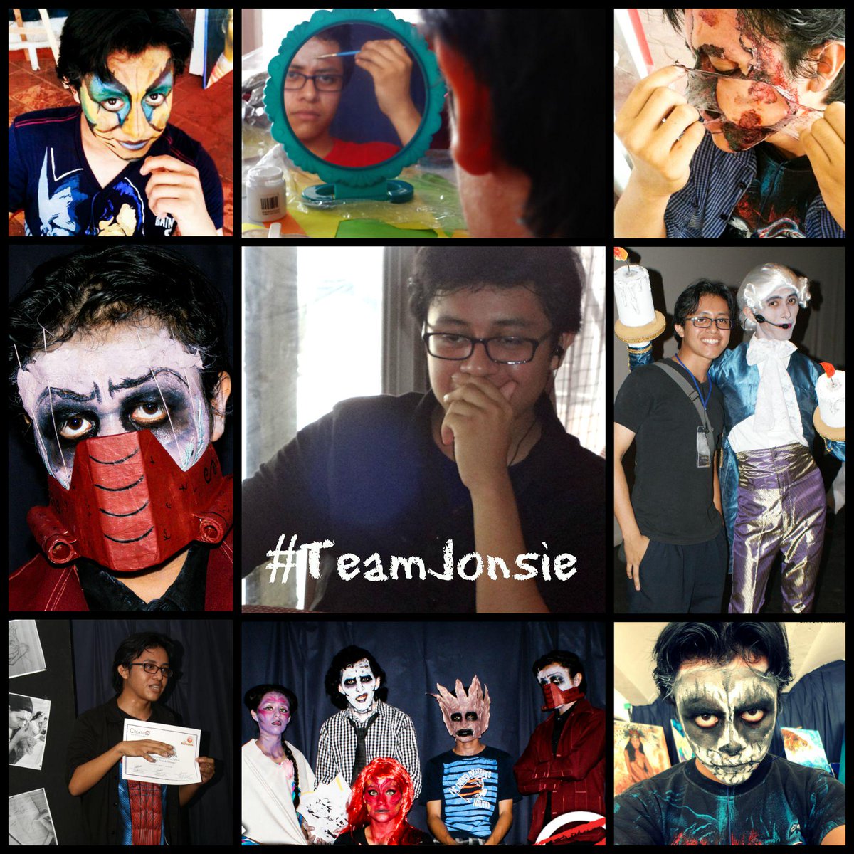 creativozen's tweet photo. Comparte y dale Like si eres del #TeamJonsie. ¡Apoya a tu favorito! #TalentosCreativOZ http://t.co/466ihAHLCw