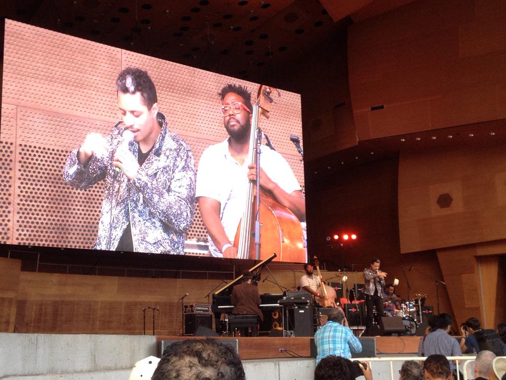 accujazzradio's tweet photo. Other highlights from the day: Craig Taborn, George and Chico Freeman, Jose James, Fred Hersch http://t.co/kfsZWK0jIT