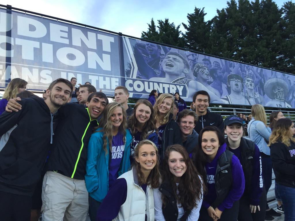 CorradoHall's tweet photo. Representing at the soccer game! #GoPilots! http://t.co/oqomNc9LPl