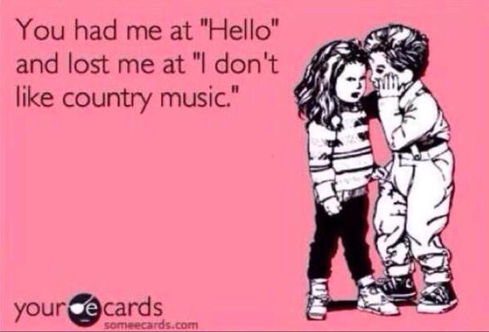 GrangerSmith's tweet photo. Country music > http://t.co/xn3Iz8vtfu
