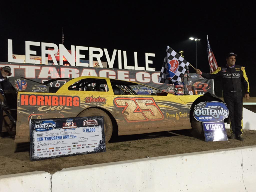 Lernerville's tweet photo. Shane Clanton is a hard, Working Man! @WoOLateModels #WorkingMan50 http://t.co/2cvxqwPPD4