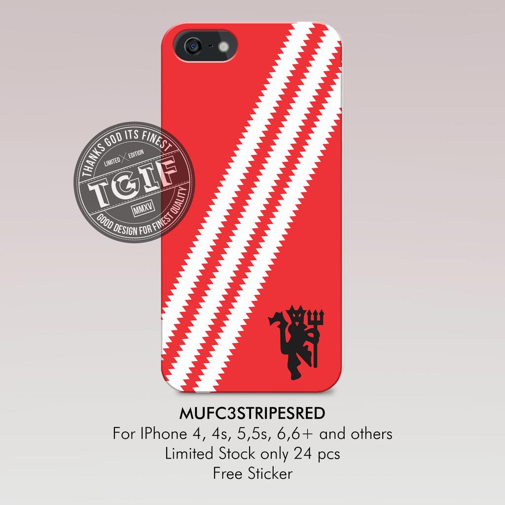 Hardcase &amp; Softcase #MUFC3stripesred / IDR 100k (Hardcase) &amp; 90k (Softcase) / Order : Bbm 27655304 WA 087771561133