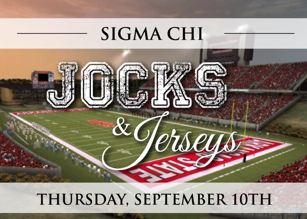 SigmaChi_ASU's tweet photo. Bring your A game after Order of the Pack! Come on out to our first registered next Thursday, September 10th. http://t.co/1ORdlNoBFy