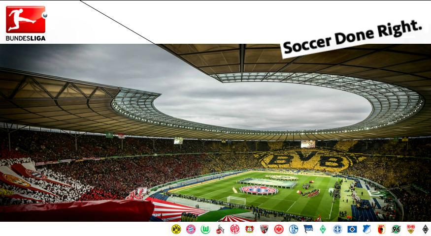 Seb_Kos's tweet photo. Captivating soccer. Electric atmosphere. The Bundesliga. #SoccerDoneRight #mostexcitingexport http://t.co/3abjqMdy0s