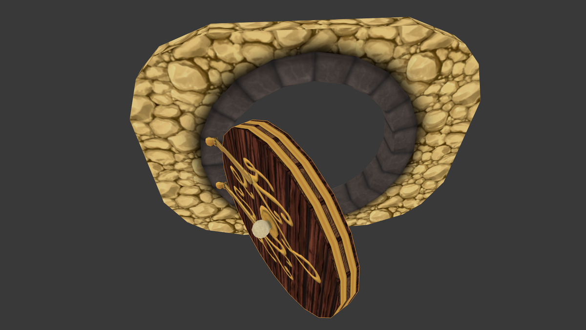 HubristicHermit's tweet image. #TUG Hobbit Door Mod final Texture...I think, I wanna know what you all think. #Nerdkingdom Frame has alternate Texs