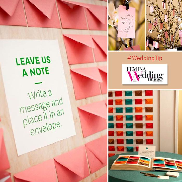 WeddingTimesTOI's tweet image. #WeddingTip
Have the guests write a #SpecialNote for the #NewlyWeds!