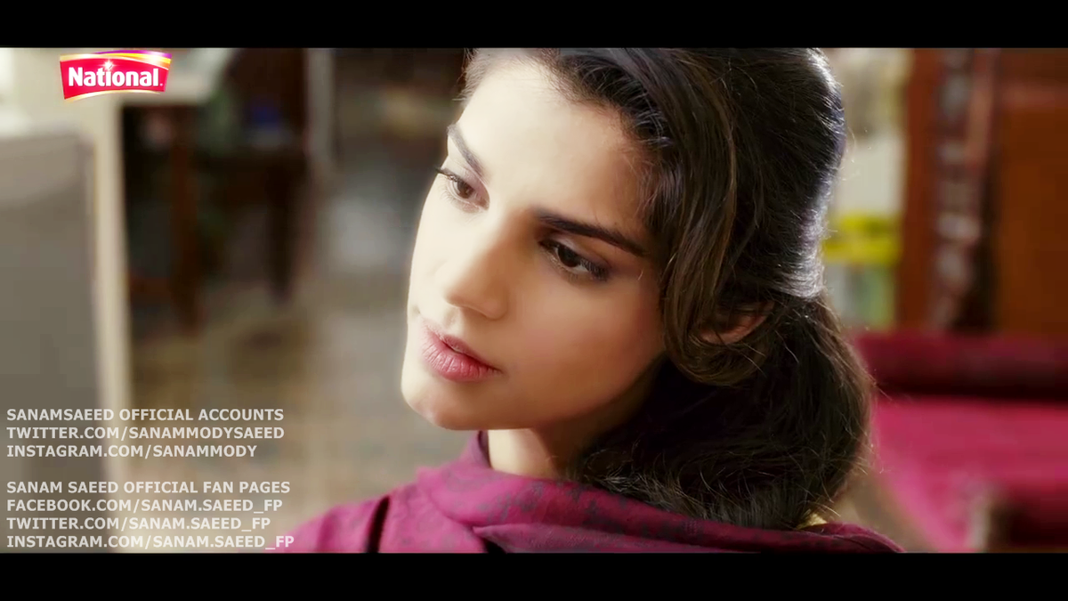 Shazia1Baloch's tweet photo. @SanamSaeed_FP New #NationalFoods TVC  #Beautiful &amp; #Hearttouching  @sanammodysaeed ❤ http://t.co/PrSKAAENon