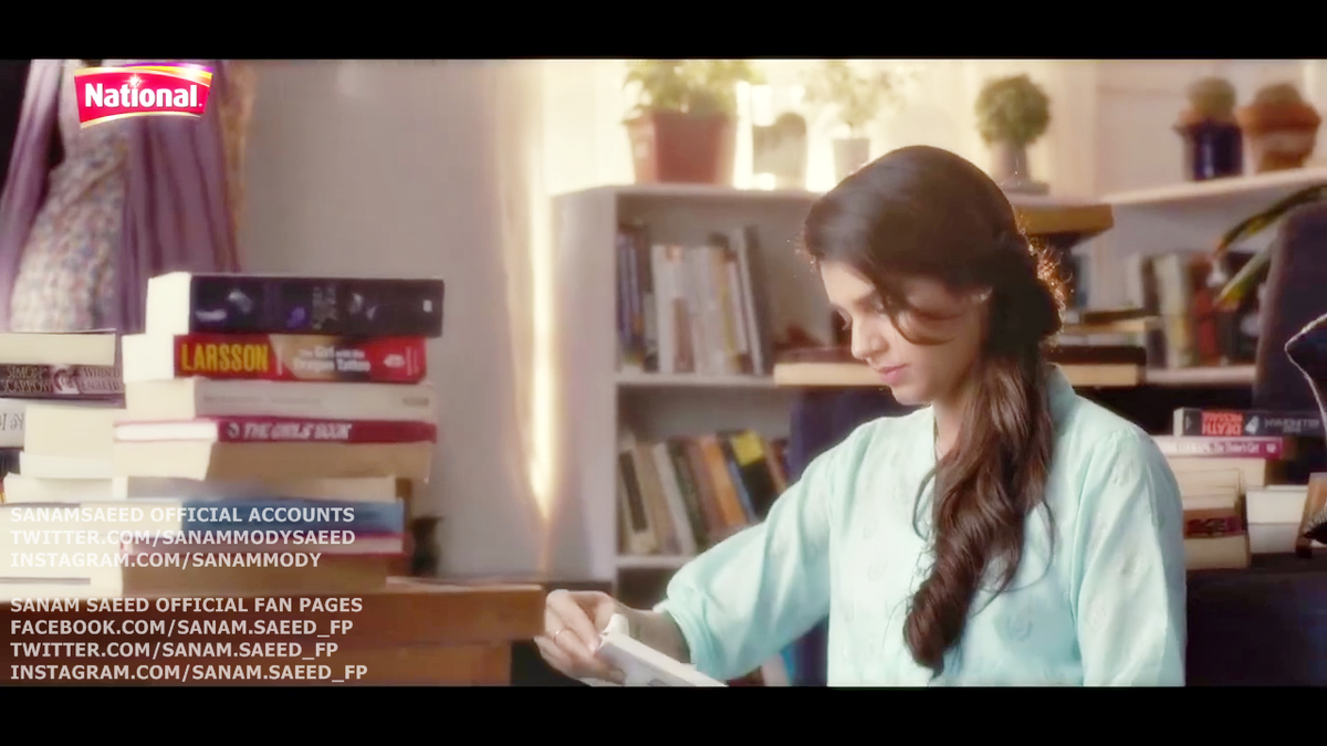Shazia1Baloch's tweet photo. @SanamSaeed_FP  New #NationalFoods TVC #Beautiful &amp; #Hearttouching @sanammodysaeed ❤ http://t.co/Lp1J7DFJPs