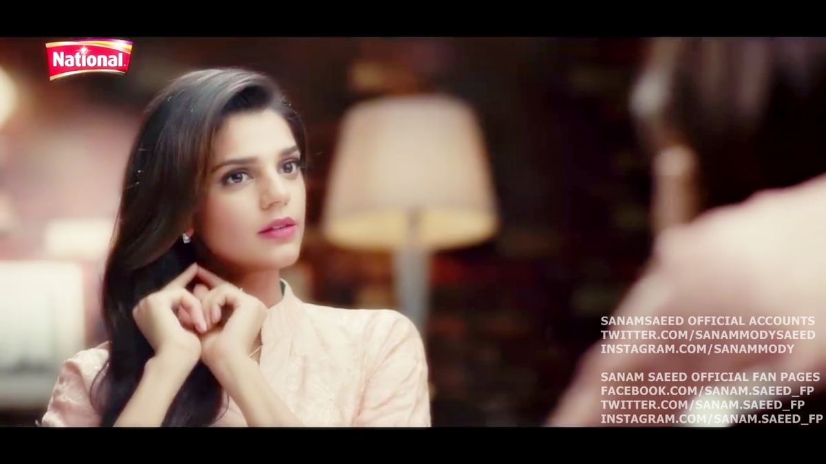 Shazia1Baloch's tweet photo. @SanamSaeed_FP  New #NationalFoods TVC #Beautiful &amp; #Hearttouching
 @sanammodysaeed ❤ http://t.co/T0Jp1uloZ8
