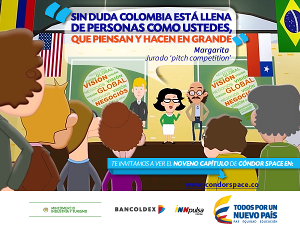 InnpulsaCol's tweet photo. En @CondorSpace ustedes escogen el final. No se pierdan el 9no capítulo en http://t.co/ONh57LxTg2 http://t.co/IxZw1RimGq