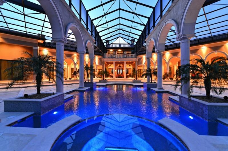 Mansion With Indoor Pool
