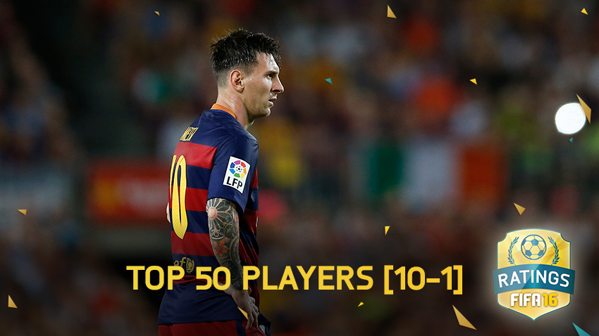 FIFA 16 Player Ratings - Top 50