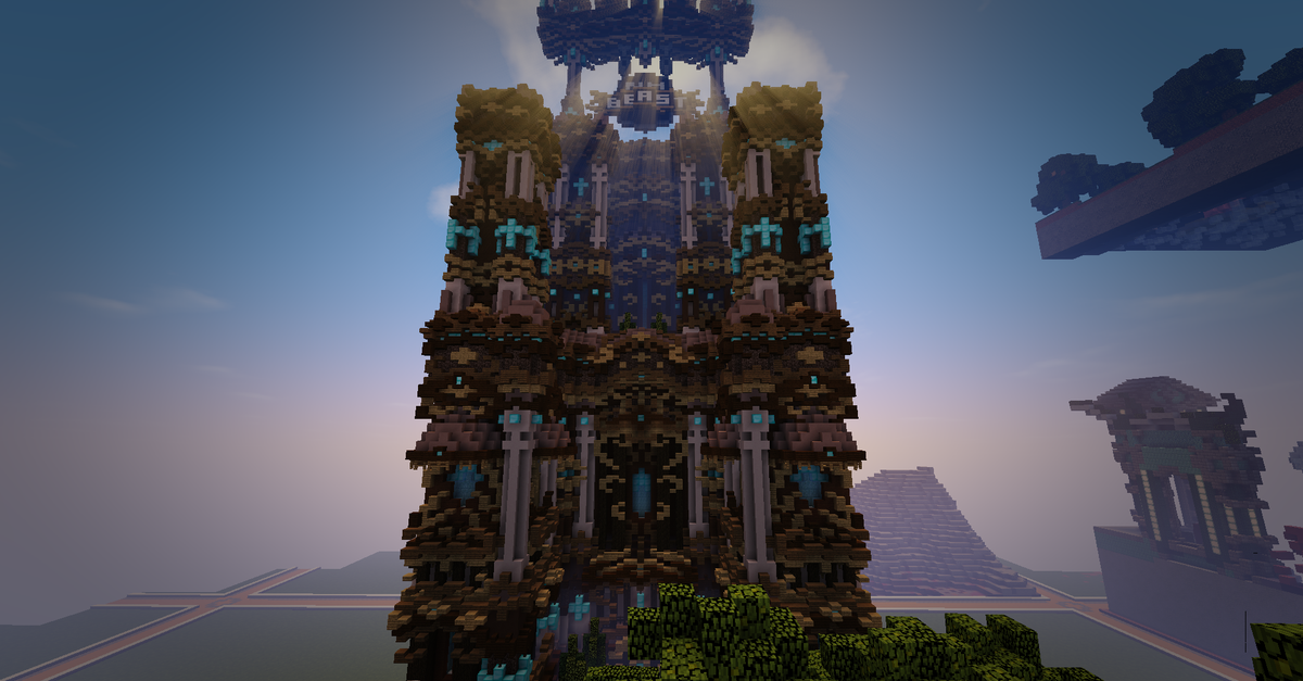 BeaSaint_'s tweet image. Shader shot of a @CreativeBlocks_ plot i made weeks ago ! Hope u like it :)