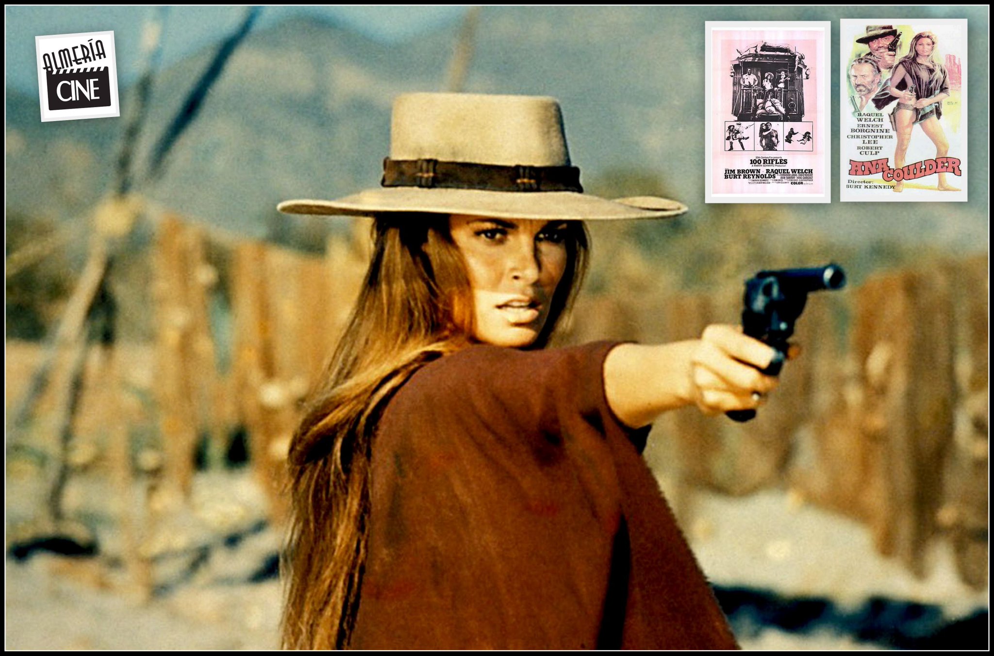 Hoy cumple 75 años Raquel Welch, Happy Birthday! Rodó \100 rifles\ y \Ana Caulder\ en 