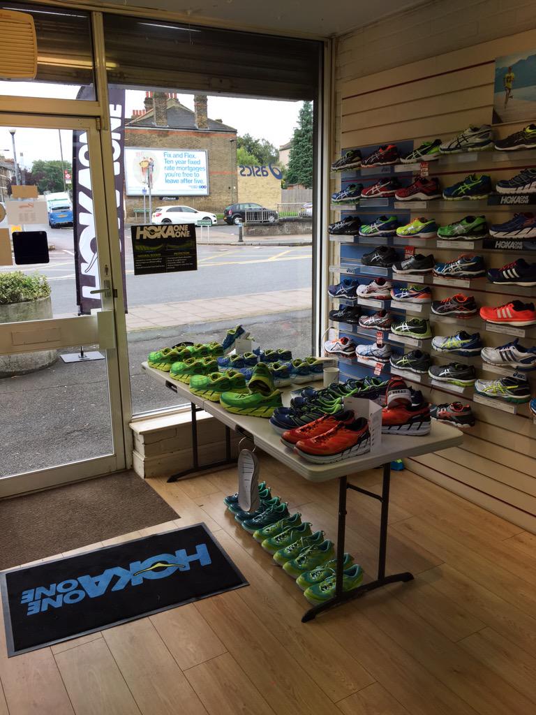 The Runners Shop on Twitter: "All set up for the Hoka try on day, come