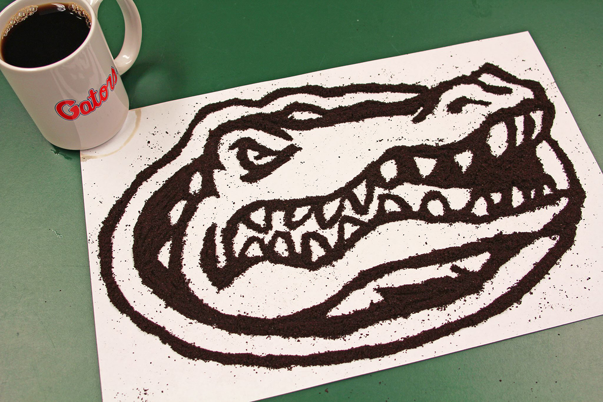 UF's tweet photo. Good morning, #GatorNation! Remember, a university is only as strong as its coffee. #GoGators http://t.co/6TvWaLXjqZ