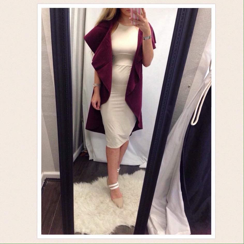 This beautiful purple waterfall coat is still in stock only 4 left so grab them while you can for autumn 🍂🔥💜 #myayla