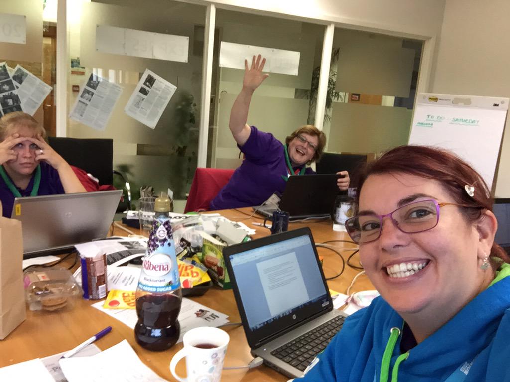 The girls have been left to write the paper bring on the next edition soon!