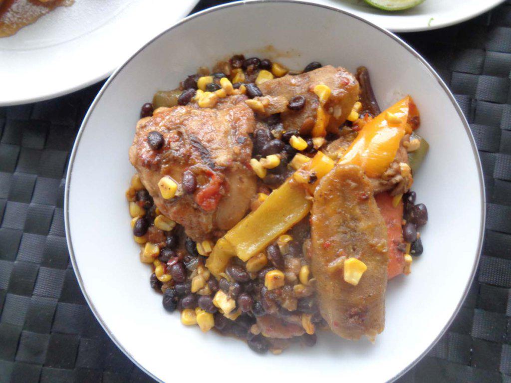 f00dNutter's tweet image. Green plantain &amp;amp; black beans stew.  Mains for 6. Mexican, Mexico thefoodnutter.com/2015/09/05/mex…