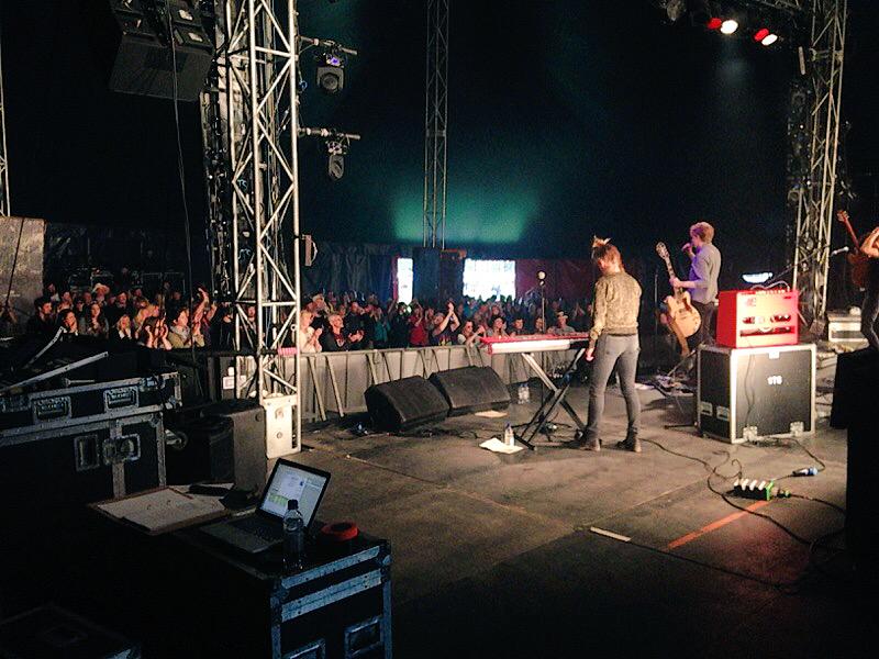 AdamFrenchUK's tweet photo. Thanks for having us yesterday @festivalnumber6 ... We'll be seeing you. X http://t.co/nOXrWW7CUB