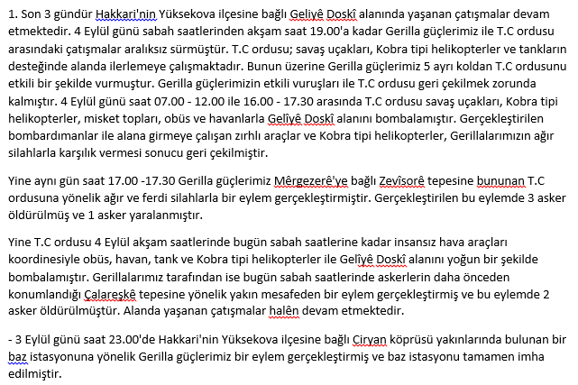 soresakurd's tweet photo. Hakkari - Gever'de Gerçekleşen Çatışmalara İlişkin; http://t.co/xYRcPzreju