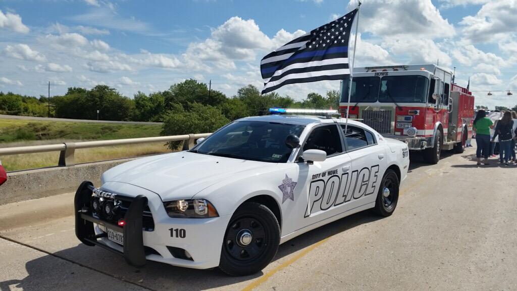 HowePolice's tweet image. September 4, 2015 in Howe, TX #respect # howetx