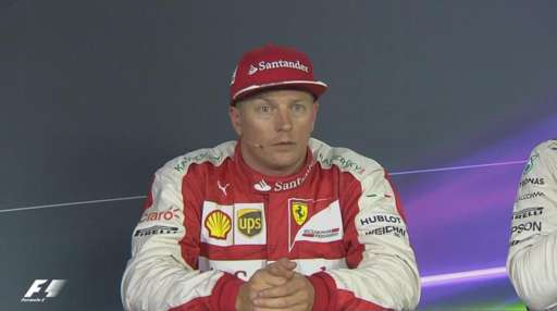 bbcf1's tweet photo. His face says it all.

Yes Kimi... I know it is hard to believe, but you are on the front row tomorrow. #ItalianGP http://t.co/wIdyRbmrLV