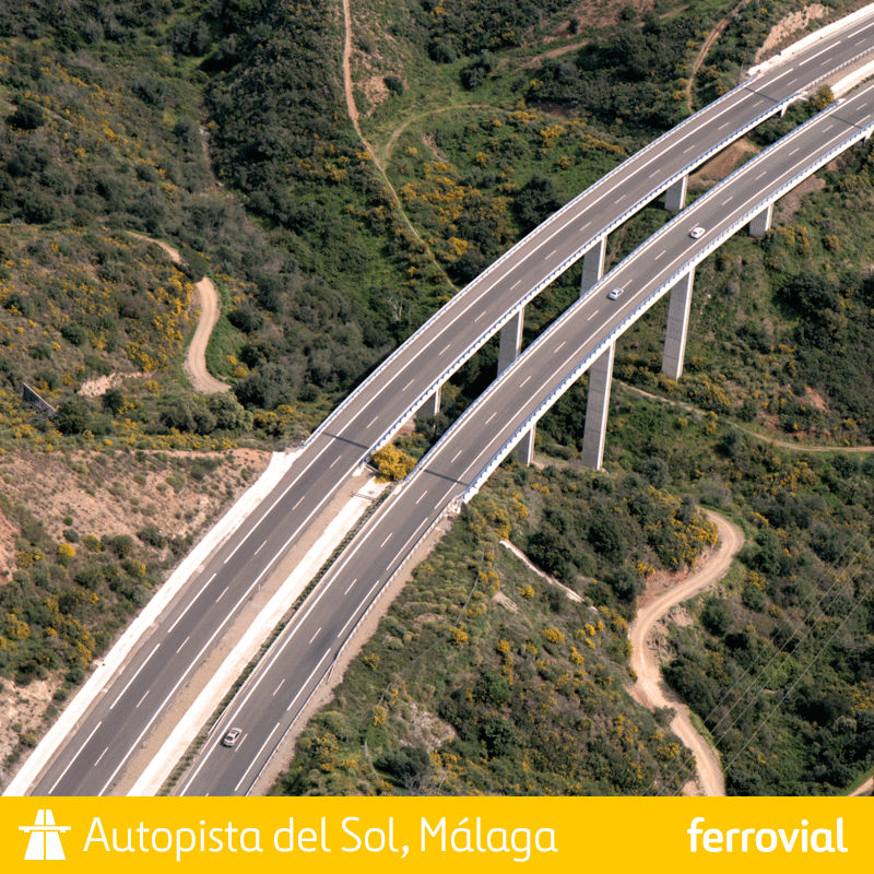 Viaducto de uno de los tramos de la <a href="/AutopistadelSol/">Autopista del Sol</a>. bit.ly/1INvlwQ #FotoDeLaSemana #Proyecto