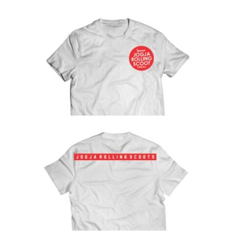 JOGJA ROLLING SCOOTS MERCHANDISE 
Size: 
M, L, XL 
Harga 
Rp.70.000,- .
.
Hanya ada di acara oktober mendatang