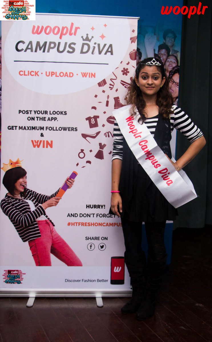 Wooplr's tweet photo. Our #winner for #CampusDiva from #NirmalaNiketanCollege is Akanksha Kumar! CONGRATS! :)
#contest #mumbai #campus http://t.co/KwwiMsefLv