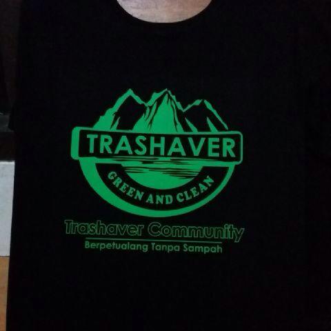 TS Hitam // rubber ink // trashaver // order lusinan // progress // 50%