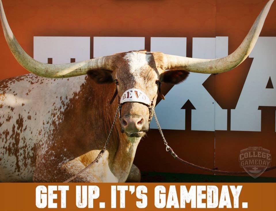 BuckyandErin's tweet photo. Longhorn coverage begins at 2pm CST and join us at @eatdrinkdocs for our pre-game party! #DocsBackyard #Austin http://t.co/Cr1HSS4CoS