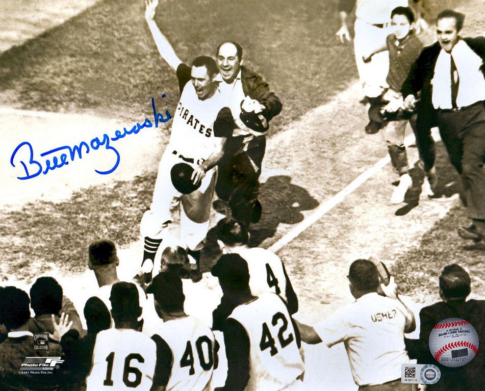 The only player in history to hit a walk-off HR in Game 7 of the Happy Birthday Bill Mazeroski! 