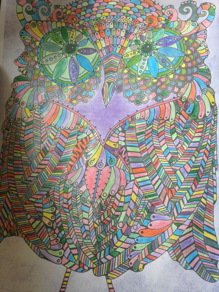 ShepleySam's tweet photo. #adultcolouring is definitely good for de-stressing. Feeling chilled. #ocr200 http://t.co/qPbK20X5g8