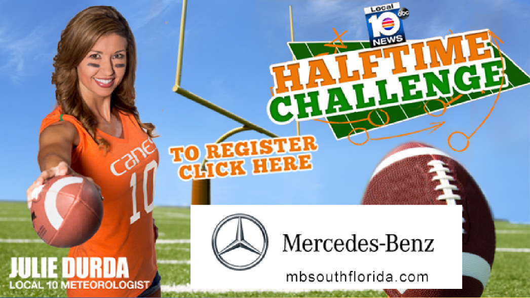 HALFTIME CHALLENGE: Take on Julie Durda and win big during UM home games! REGISTER HERE: bit.ly/1JR4wEs?utm_me… http://t.co/sdYsONLkWn