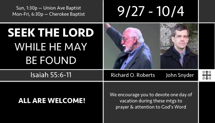 gcmemphis's tweet photo. ALL are welcomed to join us Sept. 27 - Oct. 4th. @RichardORoberts &amp; John Snyder will be with us. http://t.co/jIDIOYUgd6