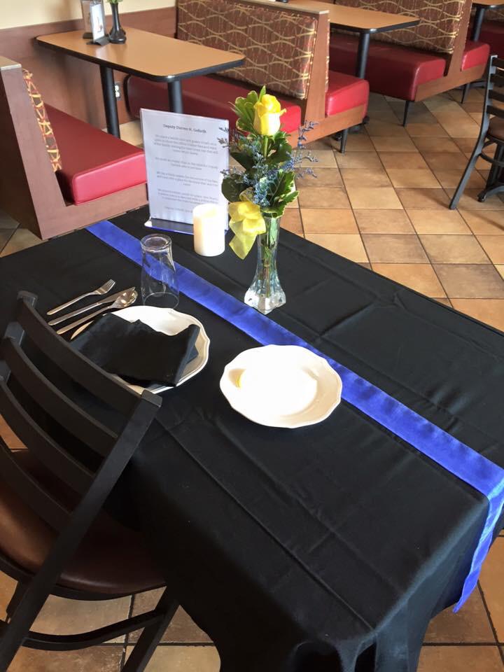 JISDPD_Chief's tweet image. Thanks @ChickfilA #Tomball TX for #BackTheBlue &amp;amp; slain @HCSOTexas Dep #DarrenGoforth. It is much Appreciated.