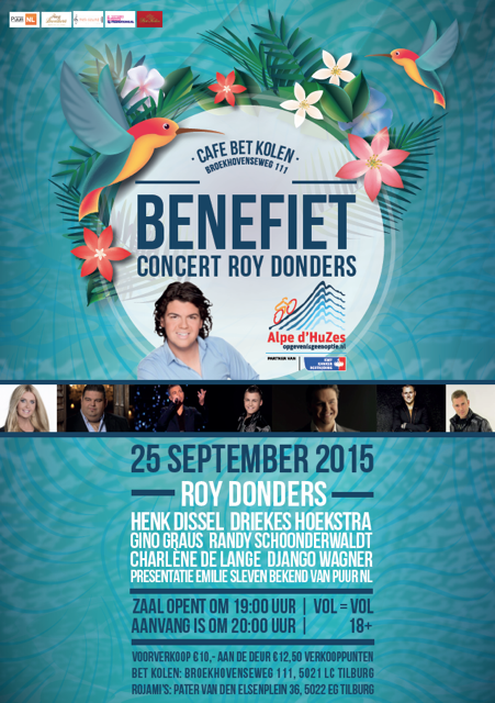 geertharding's tweet photo. @HenkDissel treed op op het Benefietconcert van @RoyDondersRTL in Tilburg bij @MieskeZ in Cafe Bet Kolen. http://t.co/QzzG2Z9LCw
