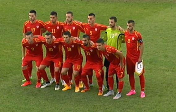 The starters for Macedonia U21