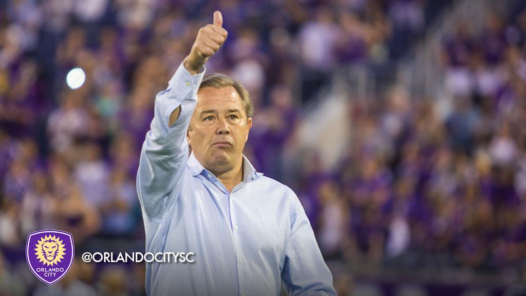 OrlandoCitySC's tweet photo. Thumbs up if you are ready for 7:30 ET. The Gaffer is. #NEvORL http://t.co/L0P58wPW5f